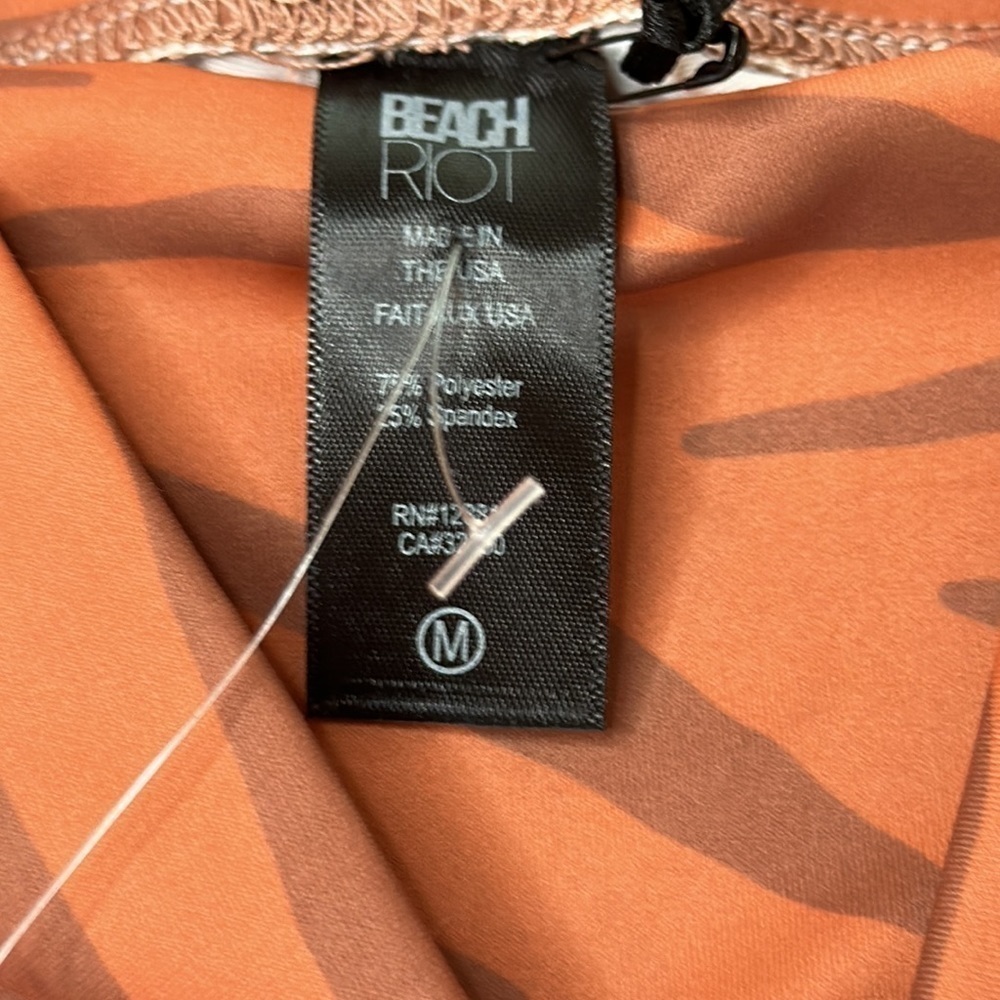 Beach Riot Pink and Brown Zebra Leggings - Picture 10 of 16